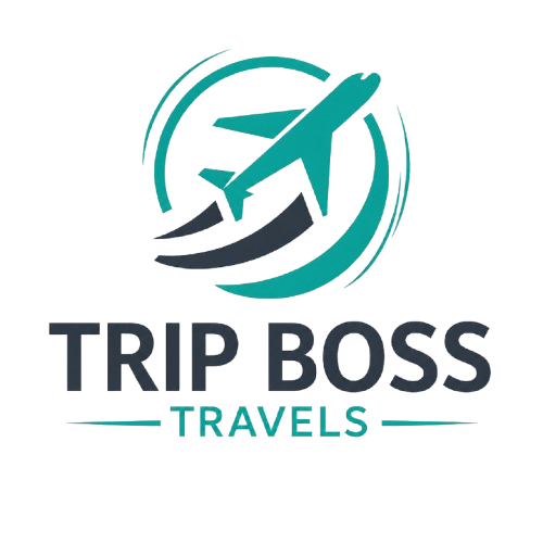 Trip boss tour and travels logo